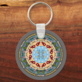 Maine State Mandala Sleutelhanger (Voorkant)