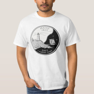 Maine State Quarter T-shirt