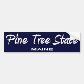 Maine State Slogan Bumpersticker (Voorkant)