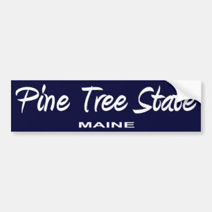 Maine State Slogan Bumpersticker