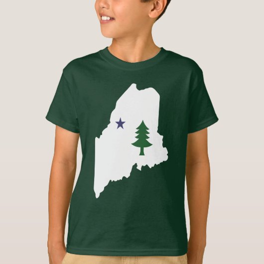 Maine State T-Shirt (Voorkant)