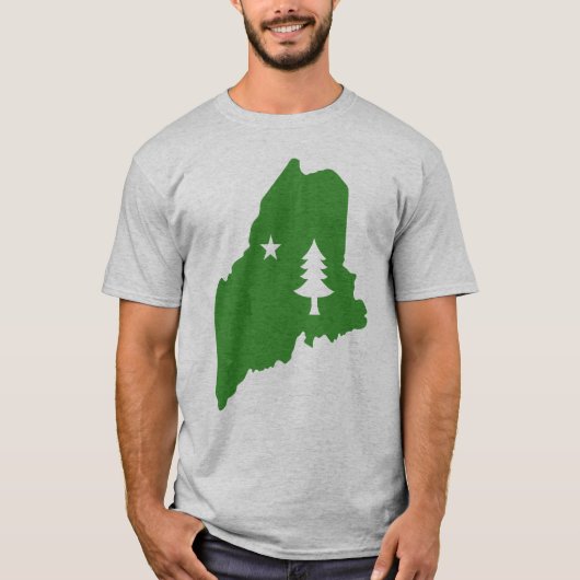 Maine State T-Shirt (Voorkant)