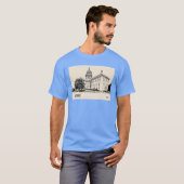 Maine State USA Oversized T-shirt (Voorkant volledig)