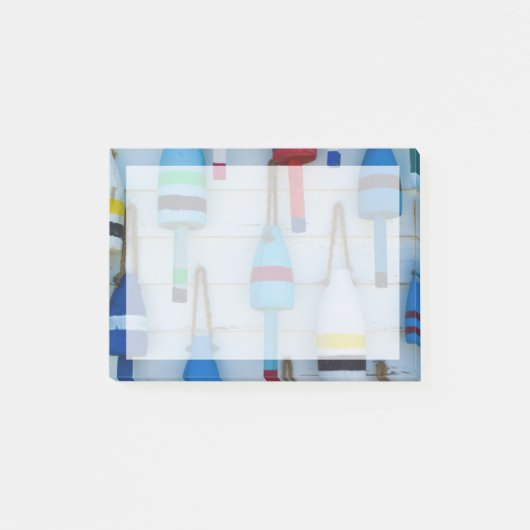 Maine, Stonington, decoratieve kreeftenboeien Post-it® Notes (Voorkant)