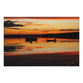 Maine Sunset foto Afdruk (Voorkant)