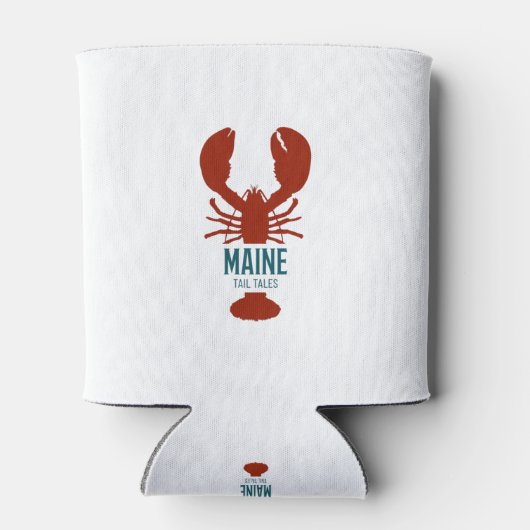 Maine Tail Tales Blikjeskoeler (Achterkant)