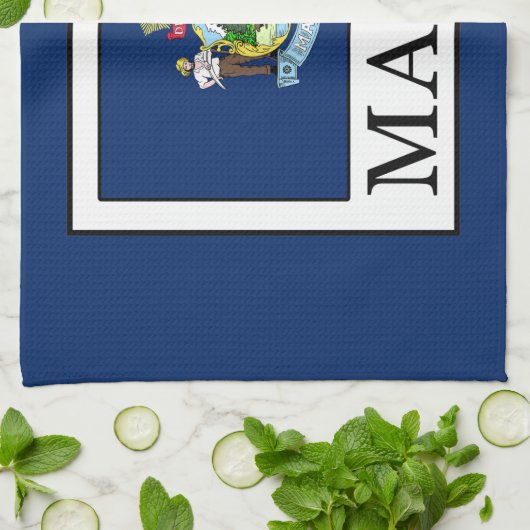 Maine Theedoek (Gevouwen)