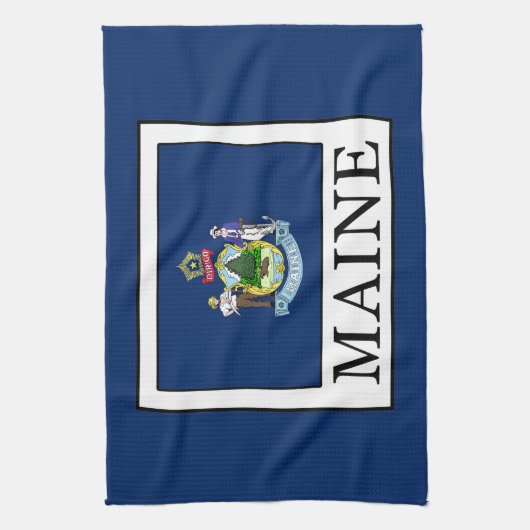 Maine Theedoek (Verticaal)