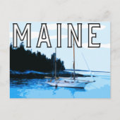 Maine thema postkaart (Voorkant)