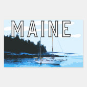 Maine thema sticker (Voorkant)