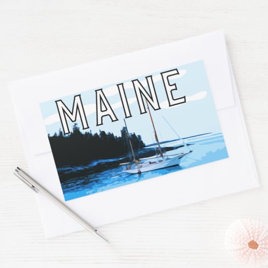 Maine thema sticker (Envelop)