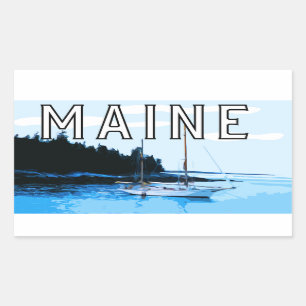 Maine thema sticker