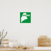 Maine Thuis Weg Van Staat Poster Bord (Keuken)
