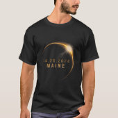 Maine Total Solar Eclipse April 8 2024 Solar Eclip T-shirt (Voorkant)