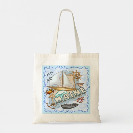 Maine Tote Bag (Achterkant)