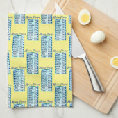 Maine Towns Sign Thunder_Cove Theedoek (Quarter Fold)