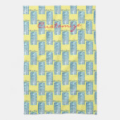 Maine Towns Sign Thunder_Cove Theedoek (Verticaal)