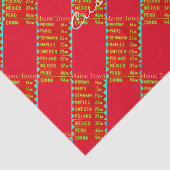 Maine Towns Sign Thunder_Cove Tissuepapier (Detail)