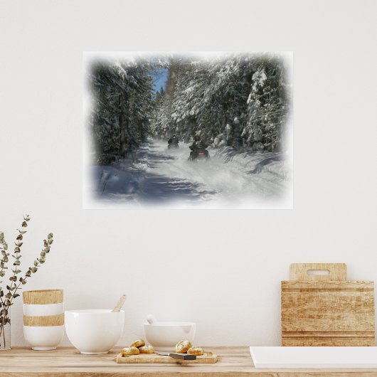 Maine Trail Poster (Keuken)