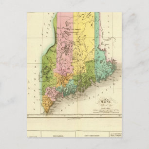 Maine US Briefkaart