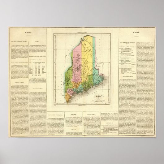 Maine US Poster (Voorkant)