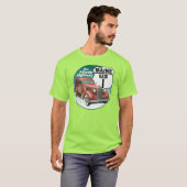 Maine US Route 1 - De Atlantische snelweg T-shirt (Voorkant volledig)