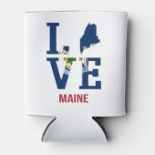 Maine US State Love Blikjeskoeler (Voorkant)