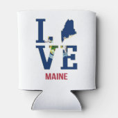 Maine US State Love Blikjeskoeler (Achterkant)