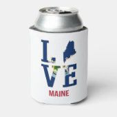 Maine US State Love Blikjeskoeler (Blikje Achterkant)