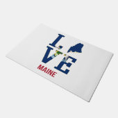 Maine US State Love Deurmat (Schuin)