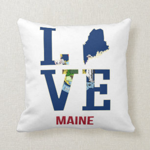 Maine US State Love Kussen