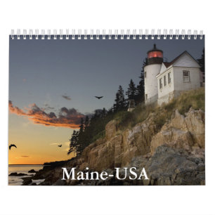 Maine-USA Kalender