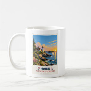 Maine USA – Vintage Reis Mok