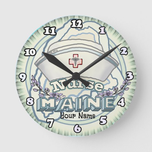 Maine Verpleegster Ronde Klok (Voorkant)