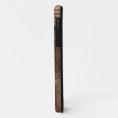 Maine, vervaagde Amerikaanse vlag op deur van oude Case-Mate iPhone Case (Achterkant/links)