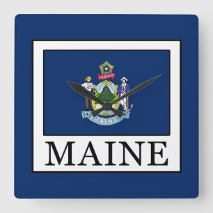 Maine Vierkante Klok