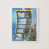 Maine Vintage Travel Legpuzzel (Verticaal)