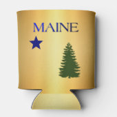 Maine-vlag (1901) blikjeskoeler (Achterkant)