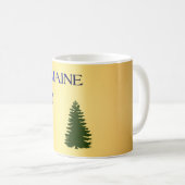 Maine-vlag (1901) koffiemok (Voorkant rechts)