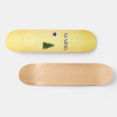 Maine-vlag (1901) persoonlijk skateboard (Horizontaal)