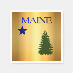 Maine-vlag (1901) servet