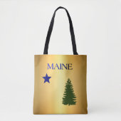 Maine-vlag (1901) tote bag (Voorkant)