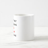 Maine-vrouw, geweldig koffiemok (Center)
