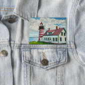 Maine Vuurtoren Button (Insitu)