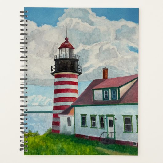 Maine Vuurtoren Planner (Voorkant)