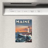 Maine Vuurtoren Reizen Magneet (Insitu (Vaatwasser))