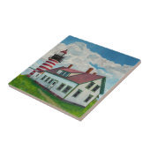 Maine Vuurtoren Tegeltje (Zijkant)