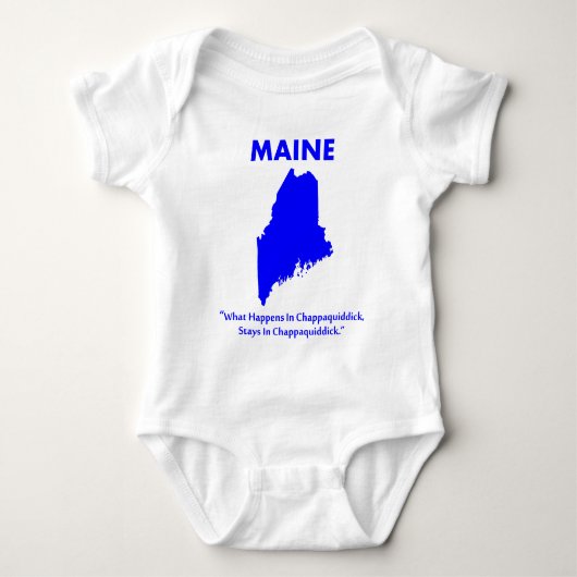 Maine - Wat er gebeurt in Chappaquiddick... Romper (Voorkant)