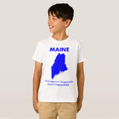 Maine - Wat er gebeurt in Chappaquiddick... T-shirt (Voorkant volledig)