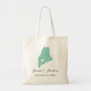 Maine Wedding Welkom Tote Bag